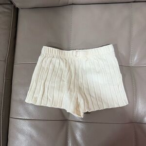 H&M girls knitted shorts 9m